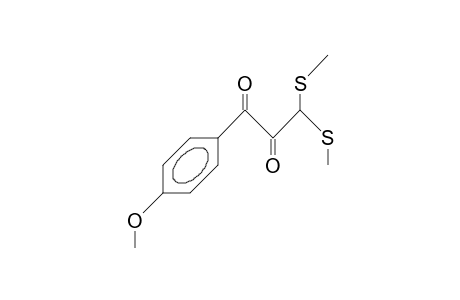3,3-Bis(methylthio)-1-(4-methoxy-phenyl)-propane-1,2-dione