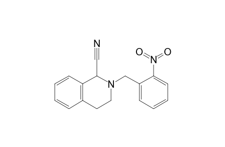 2-(2-Nitrobenzyl)-1,2,3,4-tetrahydroisoquinoline-1-carbonitrile
