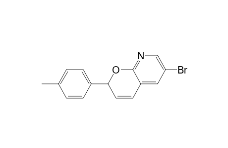 6-bromanyl-2-(4-methylphenyl)-2H-pyrano[2,3-b]pyridine
