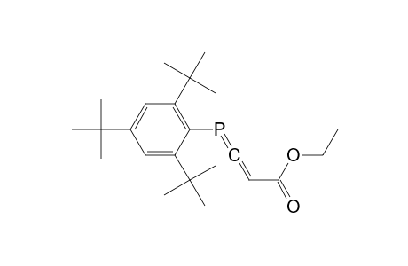 3-(2,4,6-tri-tert-butylphenylphosphiniden)propensaure-ethylester