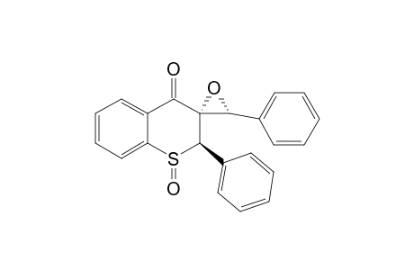 TRANS,TRANS-(+/-)-2,3'-DIPHENYLSPIRO-[2H-1-BENZOTHIOPYRAN-3(4H),2'-OXIRAN]-4-ONE-1-OXIDE