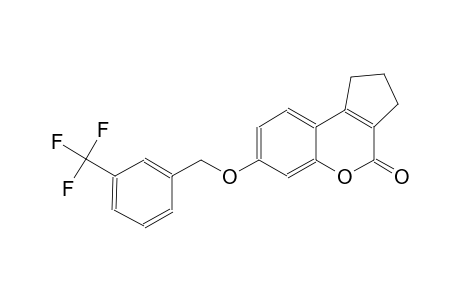 cyclopenta[c][1]benzopyran-4(1H)-one, 2,3-dihydro-7-[[3-(trifluoromethyl)phenyl]methoxy]-