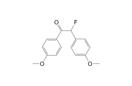 Ethanone, 2-fluoro-1,2-bis(4-methoxyphenyl)-