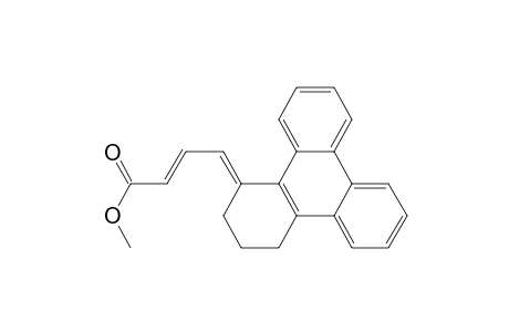 12(3-carbomethoxy-2-propenylidene)-9,10,11,12-tetrahydrotriphenylene