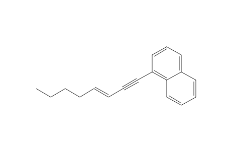 (E)-1-(1-Naphthyl)oct-3-en-1-yne