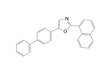 5-(4-biphenylyl)-2-(1-naphthyl)oxazole
