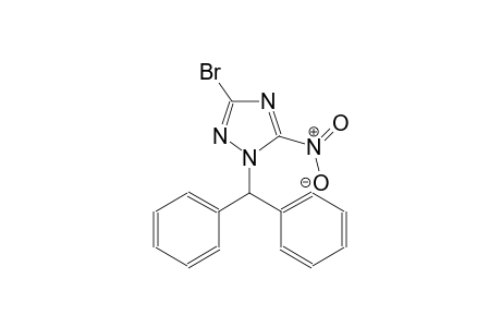 1H-1,2,4-triazole, 3-bromo-1-(diphenylmethyl)-5-nitro-