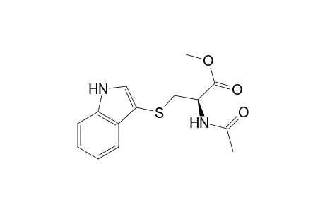 L-Cysteine, N-acetyl-S-1H-indol-3-yl-, methyl ester