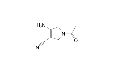 1-Acetyl-4-amino-2,5-dihydro-1H-pyrrole-3-carbonitrile
