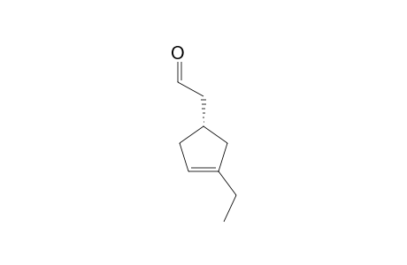 2-(3-Ethyl-1-cyclopent-3-enyl)acetaldehyde