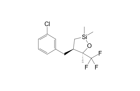 (4R,5R)-4-[(3-chlorophenyl)methyl]-2,2,5-trimethyl-5-(trifluoromethyl)oxasilolane