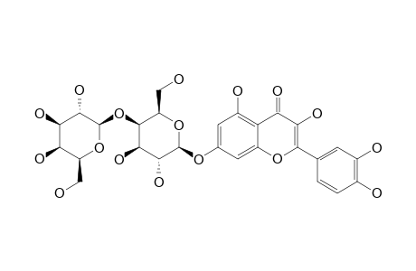 QUERCETIN-7-O-BETA-GALACTOPYRANOSYL-(1->4)-BETA-GALACTOPYRANOSIDE