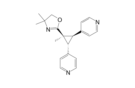 (2R*,3R*)-1-METHYL-1-(4,4-DIMETHYL-2-OXAZOLIN-2-YL)-TRANS-2,3-BIS-(4-PYRIDYL)-CYCLOPROPANE
