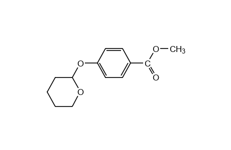 p-[(tetrahydro-2H-pyran-2-yl)oxy]benzoic acid, methyl ester