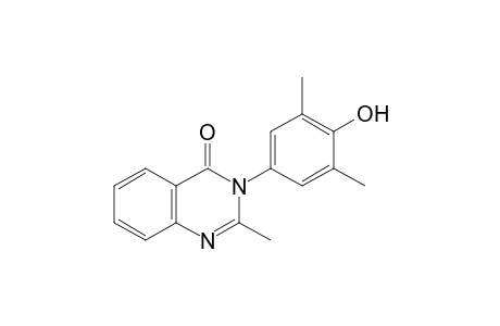 3-(4-hydroxy-3,5-xylyl)-2-methyl-4(3H)-quinazolinone