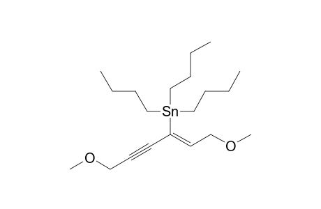 Tributyl-[(1Z)-4-methoxy-1-(2-methoxyethylidene)but-2-ynyl]stannane