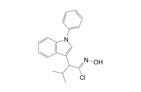 2-(N-Phenyl-3-indolyl)-3-methylbutanohydroximoyl chloride