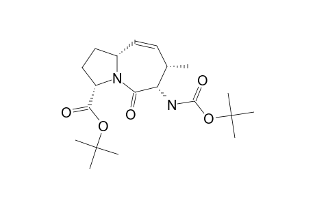 (3S,6S,7S,9AR)-TERT.-BUTYL-6-[(TERT.-BUTOXYCARBONYL)-AMINO]-7-METHYL-5-OXO-2,3,5,6,7,9A-HEXAHYDRO-1H-PYRROLO-[1,2-A]-AZEPINE-3-CARBOXYLATE