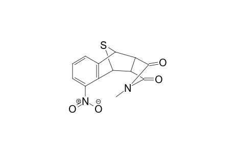 N-Methyl-5-nitro-1,4-thia-1,2,3,4-tetrahydronaphthalene-2,3-dicarbonyl-imide