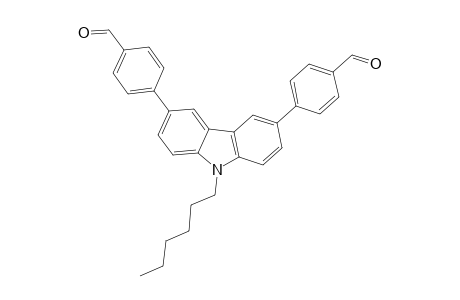 3,6-DI-(4-FORMYLPHENYL)-9-HEXYL-9H-CARBAZOLE