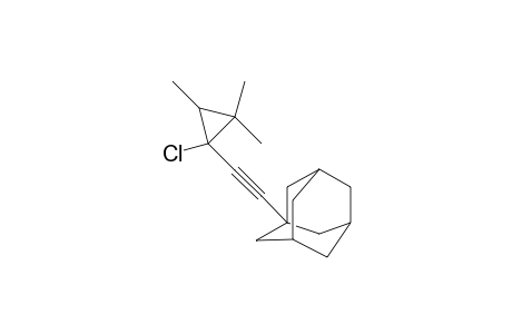 1-(Adamanthyl-1)-2-(1-chloro-2,2,3-trimethylcyclopropyl-1)acethylene