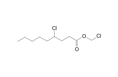 Nonanoic acid, 4-chloro-, chloromethyl ester
