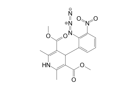 4-(2-Azido-3-nitrophenyl)-3,5-bis(methoxycarbonyl)-2,6-dimethyl-1,4-dihydropyridine