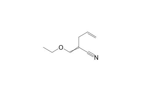 2-(ethoxymethylene)pent-4-enenitrile