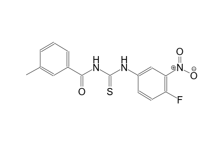 N-(4-fluoro-3-nitrophenyl)-N'-(3-methylbenzoyl)thiourea
