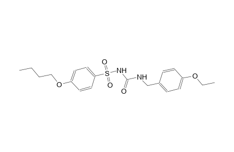 benzene, 1-butoxy-4-[[[[[(4-ethoxyphenyl)methyl]amino]carbonyl]amino]sulfonyl]-