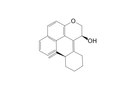 rac-(E)-1-(2-Vinyl-cyclohexyliden)-2,3-dihydro-1H-benzo[f]-chromen-2-ol