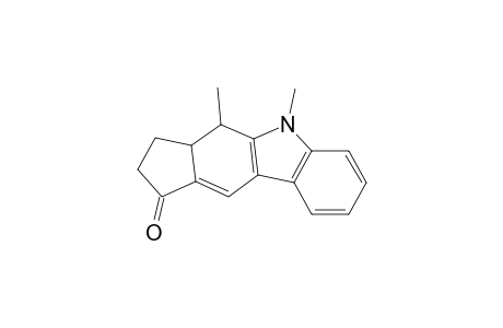 Cyclopenta[b]carbazol-1(2H)-one, 3,3a,4,5-tetrahydro-4,5-dimethyl-