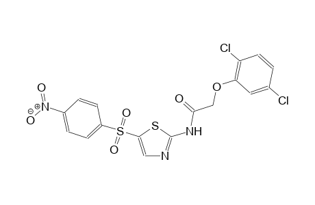 acetamide, 2-(2,5-dichlorophenoxy)-N-[5-[(4-nitrophenyl)sulfonyl]-2-thiazolyl]-