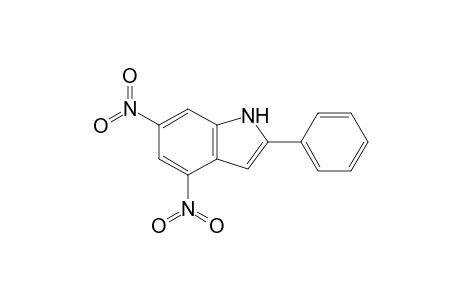 2-Phenyl-4,6-dinitroindole