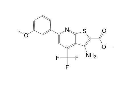 methyl 3-amino-6-(3-methoxyphenyl)-4-(trifluoromethyl)thieno[2,3-b]pyridine-2-carboxylate