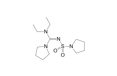 3,3-(But-1,4-ylen)-2-(but-1,4-ylen-sulfamoyl)-1,1-diethyl-guanidine
