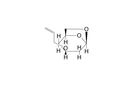 .beta.-D-threo-Hexopyranose, 1,6-anhydro-2,4-dideoxy-3-O-2-propenyl-
