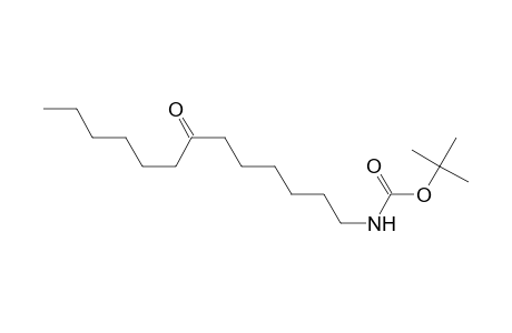 tert-Butyl (N-(7-oxotridecyl)amino)methanoate