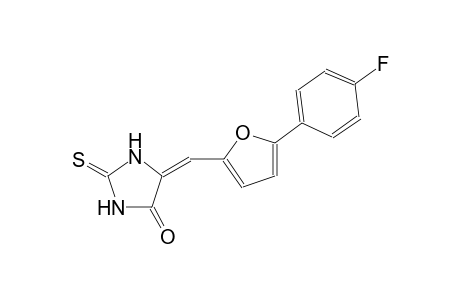 4-imidazolidinone, 5-[[5-(4-fluorophenyl)-2-furanyl]methylene]-2-thioxo-, (5E)-