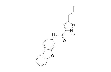 1H-Pyrazole-5-carboxamide, N-benzo[b]benzofuran-3-yl-1-methyl-3-propyl-