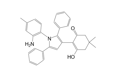 2-[1-(2-amino-4-methylphenyl)-2,5-diphenyl-1H-pyrrol-3-yl]-3-hydroxy-5,5-dimethyl-2-cyclohexen-1-one