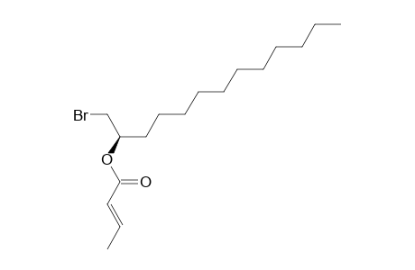 (R)-1-Bromotridecan-2-yl (E)-but-2-enoate