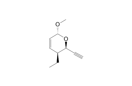 (2R,3S,6R)-3-Ethyl-2-ethynyl-6-methoxy-3,6-dihydro-2H-pyran