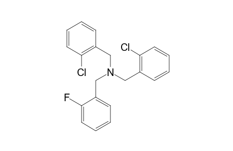 N,N-Bis(2-chlorobenzyl)-(2-fluorophenyl)methanamine