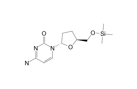 4-Amino-1-((2R,5S)-5-(hydroxymethyl)tetrahydrofuran-2-yl)pyrimidin-2(1H)-one, tms