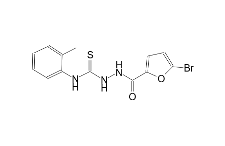 2-(5-bromo-2-furoyl)-N-(2-methylphenyl)hydrazinecarbothioamide