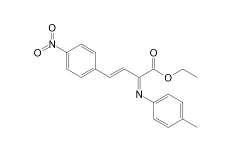 syn,anti-Ethyl (E)-4-(p-Nitrophenyl)-2-(p-tolylimino)but-3-enoate