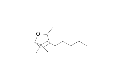 7-Oxabicyclo[2.2.1]heptane, 1,3,3-trimethyl-2-pentyl-