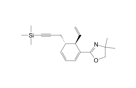 trans-4,5-Dihydro-4,4-dimethyl-2-[6-ethenyl-5-(3-(trimethylsilyl)-2-propynyl)-1,3-cyclohexadien-1-yl]oxazole