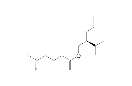 (4S)-4-(6-iodanylhepta-1,6-dien-2-yloxymethyl)-5-methyl-hex-1-ene